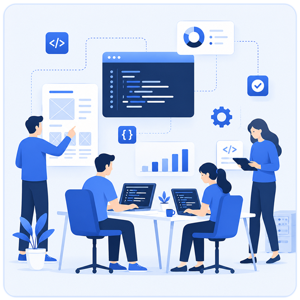 ThinkerSteps team at work